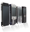Image of several smartphones